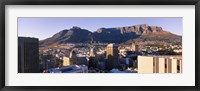 Aerial View of Cape Town and Table Mountain Fine Art Print