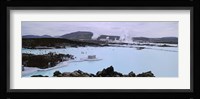 People In The Hot Spring, Blue Lagoon, Reykjavik, Iceland Fine Art Print