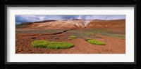 Steam Emitting From The Ground, Lehmjukur Thermal Area, Iceland Fine Art Print