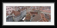 View from old town hall, Prague, Czech Republic Fine Art Print