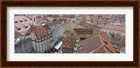 View from old town hall, Prague, Czech Republic Fine Art Print