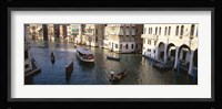 Gondolas in the Canal, Venice, Italy Fine Art Print