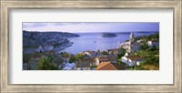 Town On The Waterfront, Hvar Island, Hvar, Croatia Fine Art Print
