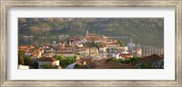 Croatia, Korcula, Korcula Island, City on the waterfront Fine Art Print