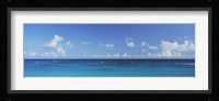Clouds over the ocean, Atlantic Ocean, Bermuda Fine Art Print