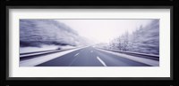 Austria, Autostrada, Panoramic view of a highway Fine Art Print