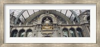 Low angle view of a building, Antwerp, Belgium Fine Art Print