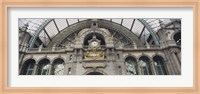 Low angle view of a building, Antwerp, Belgium Fine Art Print