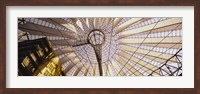 Low angle view of the roof of a building, Sony Center, Berlin, Germany Fine Art Print