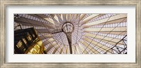 Low angle view of the roof of a building, Sony Center, Berlin, Germany Fine Art Print