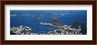 Aerial View of Rio De Janeiro, Brazil Fine Art Print