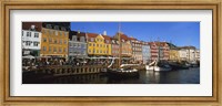 Buildings On The Waterfront, Nyhavn, Copenhagen, Denmark Fine Art Print