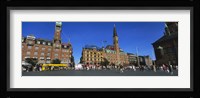 City Hall Square, Copenhagen, Denmark Fine Art Print