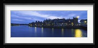 Buildings On The Waterfront, Inverness, Highlands, Scotland, United Kingdom Fine Art Print