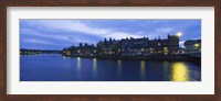 Buildings On The Waterfront, Inverness, Highlands, Scotland, United Kingdom Fine Art Print