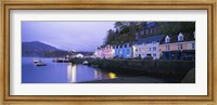 Buildings On The Waterfront, Portree, Isle Of Skye, Scotland, United Kingdom Fine Art Print