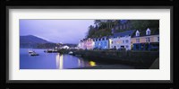 Buildings On The Waterfront, Portree, Isle Of Skye, Scotland, United Kingdom Fine Art Print