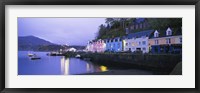 Buildings On The Waterfront, Portree, Isle Of Skye, Scotland, United Kingdom Fine Art Print