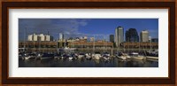 Buildings On The Waterfront, Puerto Madero, Buenos Aires, Argentina Fine Art Print