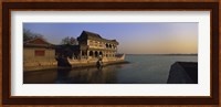 Marble Boat In A River, Summer Palace, Beijing, China Fine Art Print