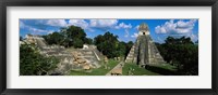 Ruins Of An Old Temple, Tikal, Guatemala Fine Art Print