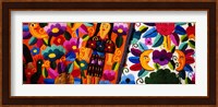 Close-Up Of Textiles, Guatemala Fine Art Print
