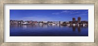 Buildings On The Waterfront, Oslo, Norway Fine Art Print