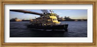 Ferry passing under a bridge, Sydney Harbor Bridge, Sydney, Australia Fine Art Print
