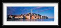 City on the waterfront, Rovinj, Croatia Fine Art Print
