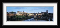 Arch bridge across a river, River Tarn, Albi, France Fine Art Print