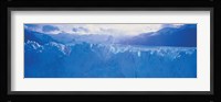 Glacier in a national park, Moreno Glacier, Los Glaciares National Park, Patagonia, Argentina Fine Art Print