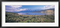 Clouds over a river, Mt Fitzroy, Patagonia, Argentina Fine Art Print