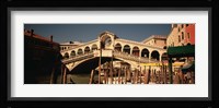 Bridge over a canal, Venice, Italy Fine Art Print