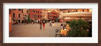 Tourists in a city, Venice, Italy Fine Art Print