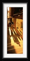 High angle view of tourists in a city, Venice, Italy Fine Art Print