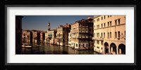 Buildings on the waterfront, Venice, Italy Fine Art Print