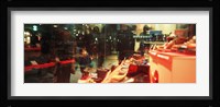 Shoes displayed in a store window, Munich, Germany Fine Art Print