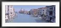 Buildings Along A Canal, Santa Maria Della Salute, Venice, Italy Fine Art Print