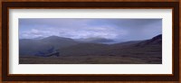 Cloudy Sky Over Hills, Blackwater Reservoir, Scotland, United Kingdom Fine Art Print