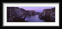 Buildings Along A Canal, Venice, Italy Fine Art Print