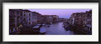 Buildings Along A Canal, Venice, Italy Fine Art Print