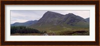 Mountains On A Landscape, Glencoe, Scotland, United Kingdom Fine Art Print