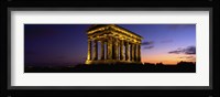 Low Angle View Of A Building, Penshaw Monument, Durham, England, United Kingdom Fine Art Print