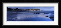 Reflection Of Cloud In Water, Scarborough, South Bay, North Yorkshire, England, United Kingdom Fine Art Print
