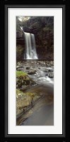 Water Falling From Rocks, River Twiss, Thornton Force, Ingeleton, North Yorkshire, England, United Kingdom Fine Art Print