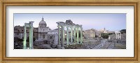 Ruins of an old building, Rome, Italy Fine Art Print