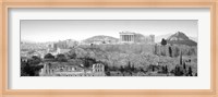 High Angle View Of Buildings In A City, Parthenon, Acropolis, Athens, Greece Fine Art Print