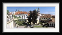 High angle view of a garden, Vrtbovska Garden, Prague, Czech Republic Fine Art Print