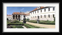 Tourists in a garden, Valdstejnska Garden, Mala Strana, Prague, Czech Republic Fine Art Print