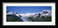 Snow Covered Mountain Range Matterhorn, Switzerland Fine Art Print